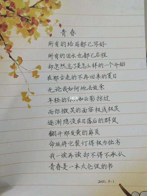 青春诗歌大全，藏着怎样的青春密码？-图2