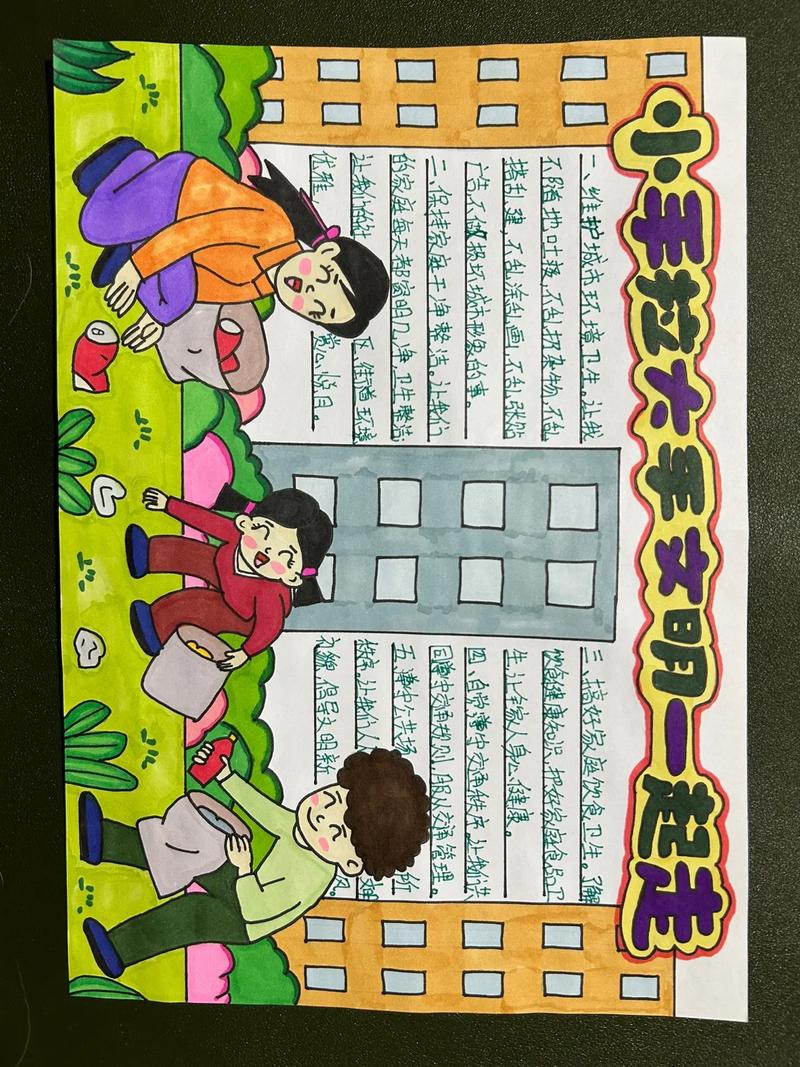 大手拉小手文明诗歌-图3 大手拉小手文明诗歌-图3