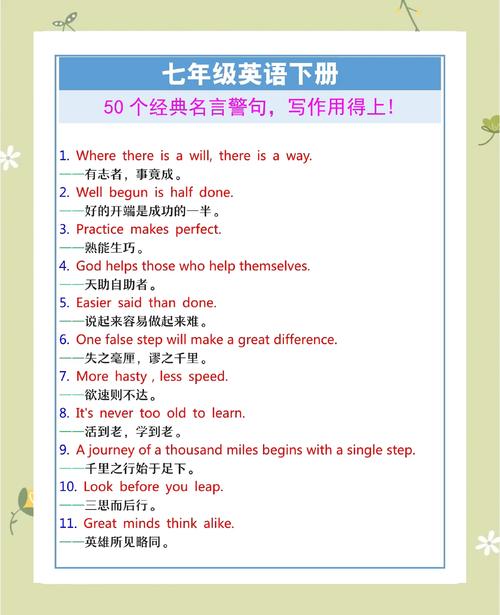 英语名言警句摘抄大全-图1