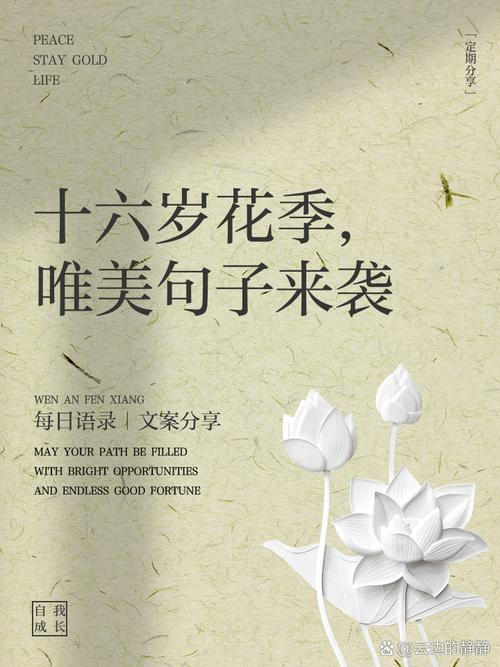 十六岁花季诗歌，藏着怎样的青春心事？-图1