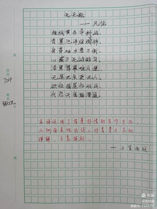 青春飞扬 诗歌-图1