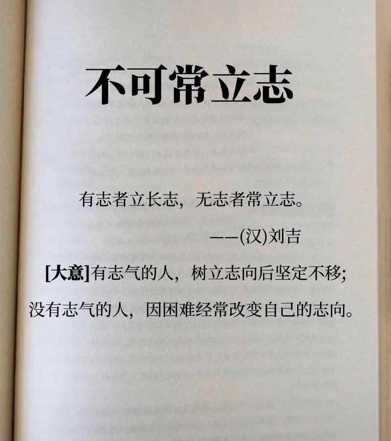 表示志向的名言,表示志向的名言或诗句-图2 表示志向的名言,表示志向的名言或诗句-图2