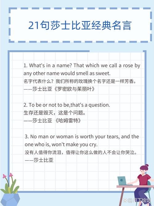 莎士比亚名言to be,莎士比亚名言英语-图2 莎士比亚名言to be,莎士比亚名言英语-图2