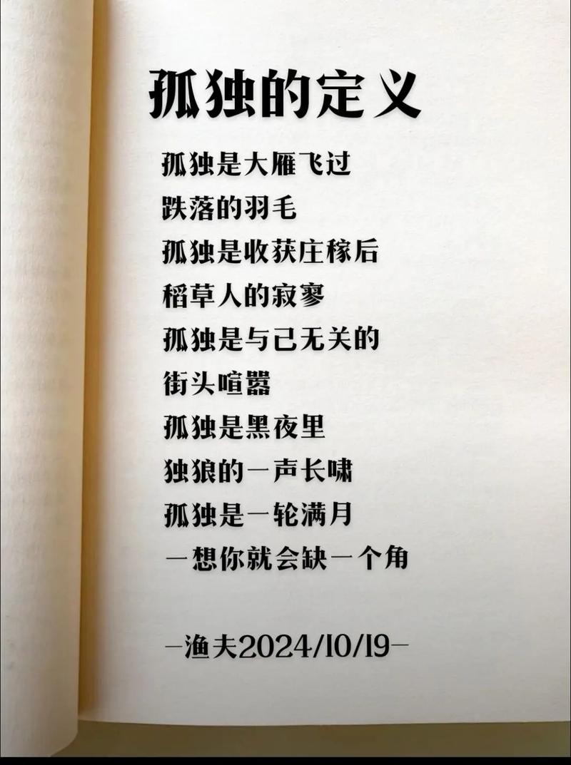 孤独 诗歌,孤独诗歌现代诗-图2 孤独 诗歌,孤独诗歌现代诗-图2