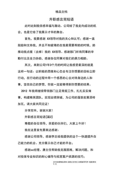 升职感言的经典名言，升职感言的经典名言有哪些-图2