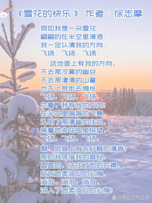 诗歌 雪，诗歌雪花的快乐朗诵-图1