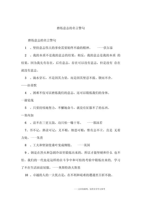 磨练坚强的意志名言，磨练坚强的意志名言警句-图3