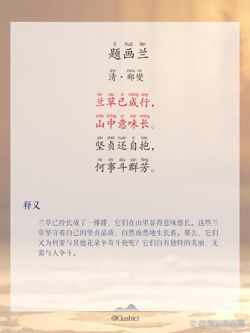兰花自作诗歌，兰花自作诗歌怎么写-图3