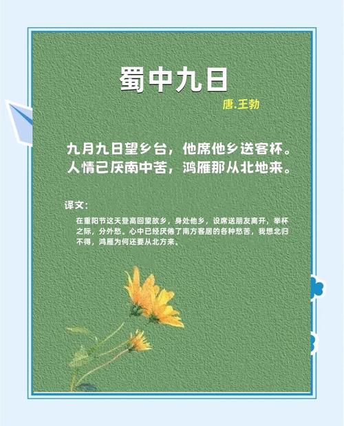 重阳节诗歌中藏着哪些文化密码?-图2 重阳节诗歌中藏着哪些文化密码?-图2