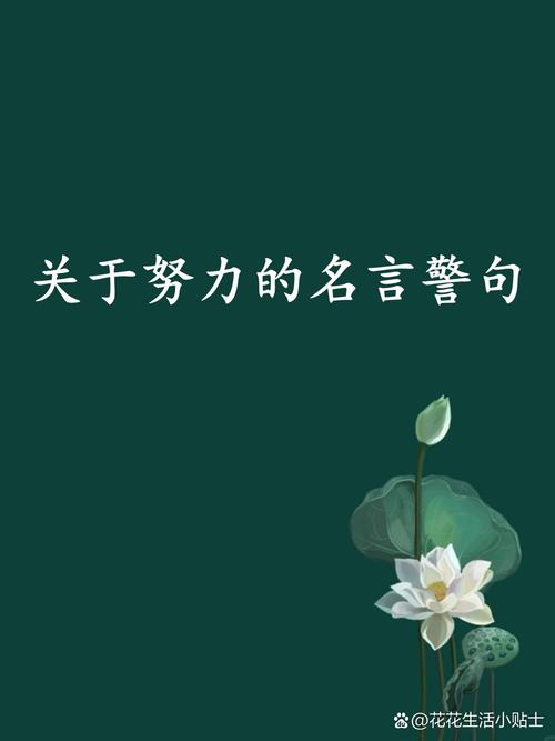 哪些努力做事的名言警句最值得铭记？-图3