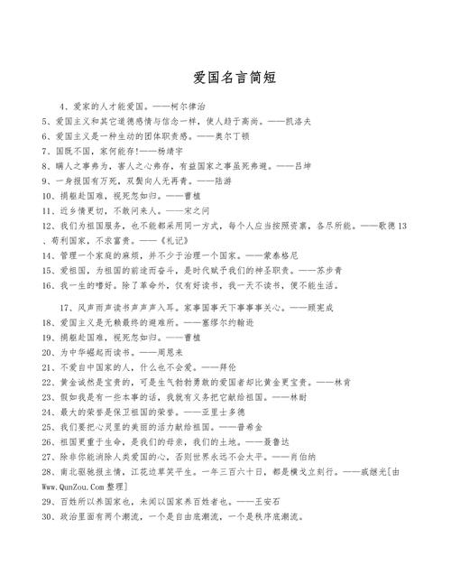 爱国名言小学生,爱国名言小学生一年级-图2 爱国名言小学生,爱国名言小学生一年级-图2