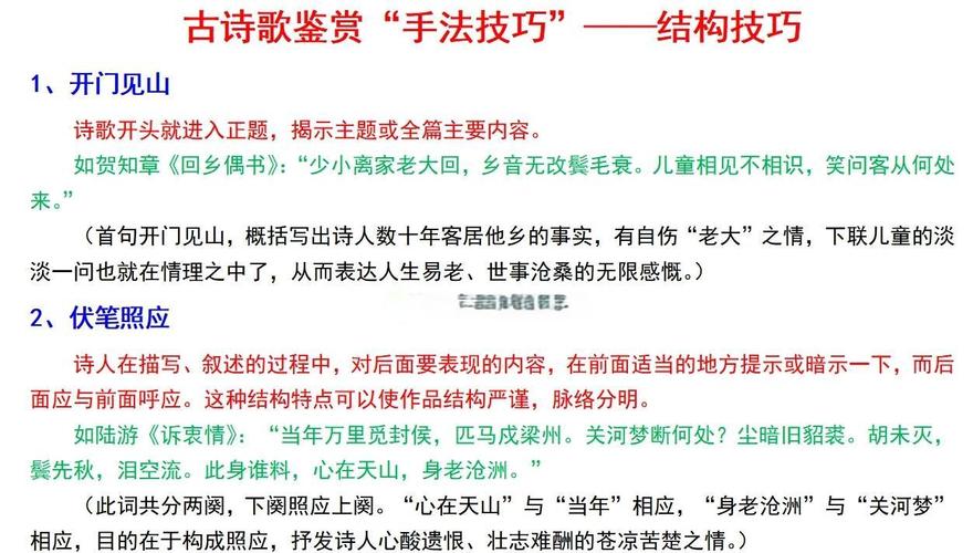 诗歌鉴赏有哪些实用方法？-图2