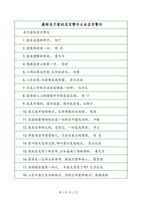 爱与生活，名言如何照亮日常？-图2