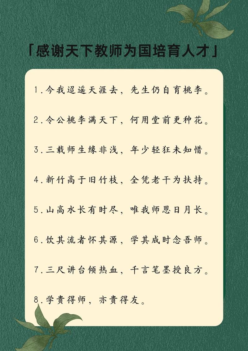 老师的诗歌大全-图3