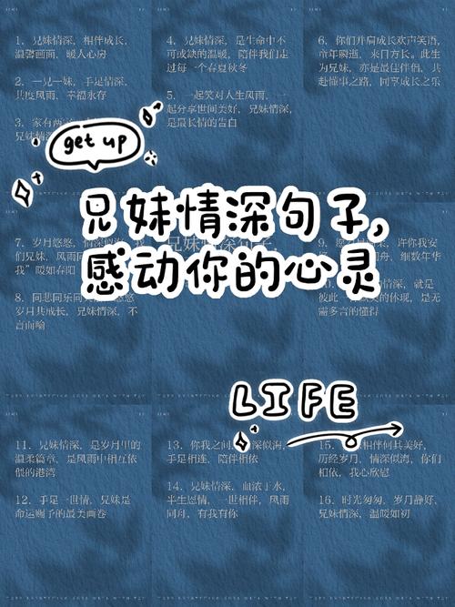 兄妹情深的句子名言-图2
