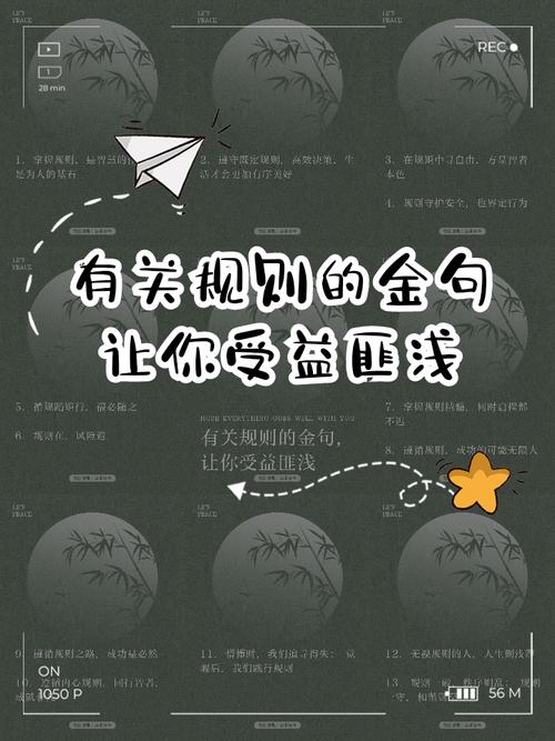 守规矩的名言警句，守规矩的名言警句有哪些-图1