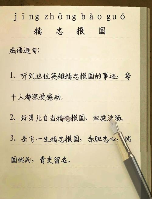 精忠报国名言-图1 精忠报国名言-图1