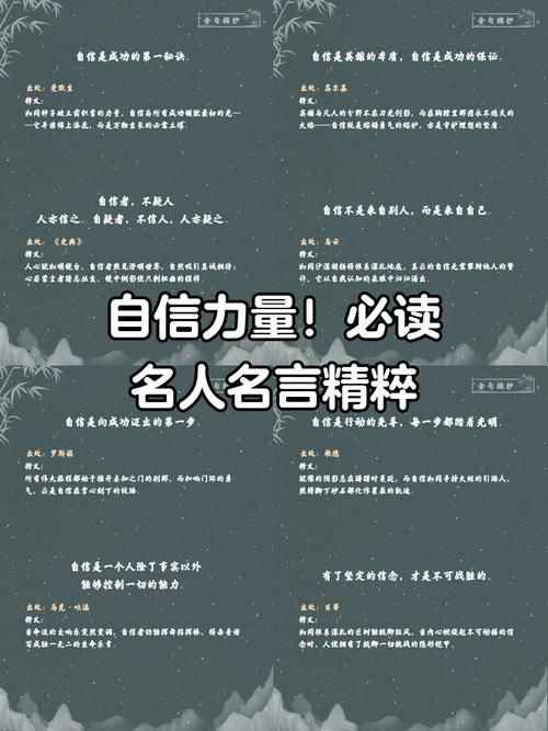 有关 自信 名言,有关自信名言-图2 有关 自信 名言,有关自信名言-图2
