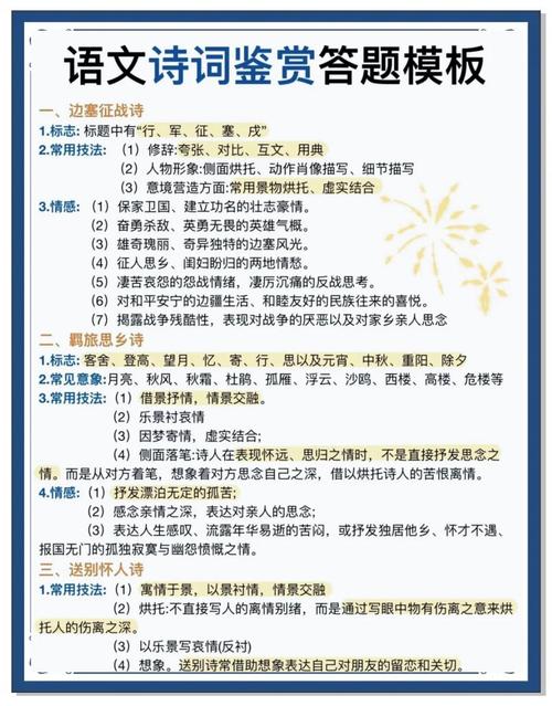 高考诗歌题材的分类，高考诗歌题材的分类有哪些-图3