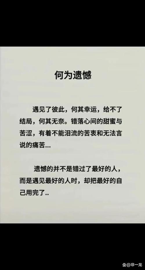 关于遗憾的名言-图1