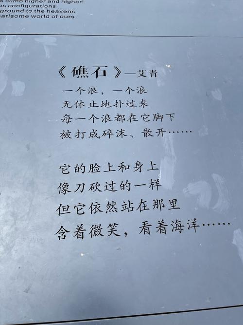 礁石诗歌-图1