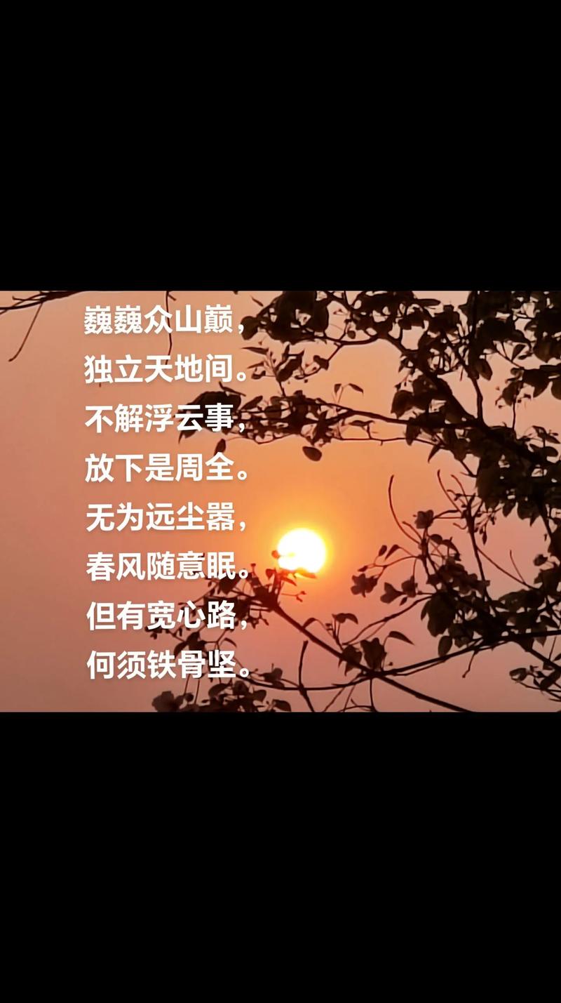 朝霞晨光里，诗情何所寄？-图2