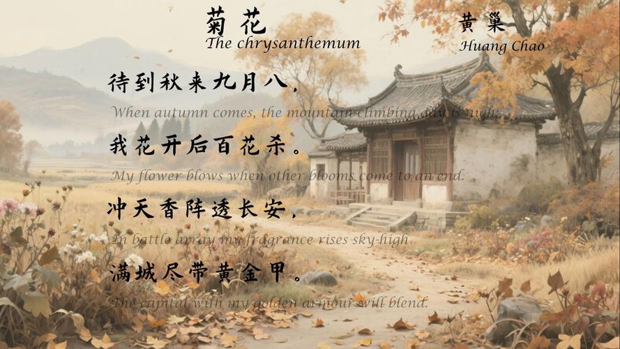 黄花诗中藏何情？-图2