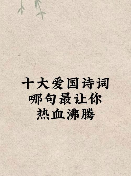 爱国诗词名言,如何凝聚千年力量?-图2 爱国诗词名言,如何凝聚千年力量?-图2