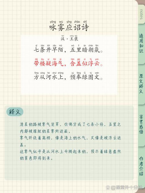 雾霾来袭，如何用诗歌有效防护？-图1