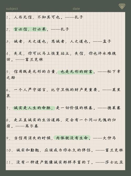 诚信的名言警句大全集-图2