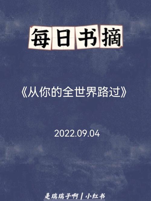 从你的全世界路过，是路过还是停留？-图2