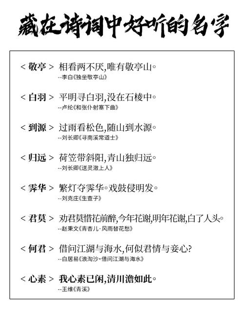 诗歌名字有何深意？-图1