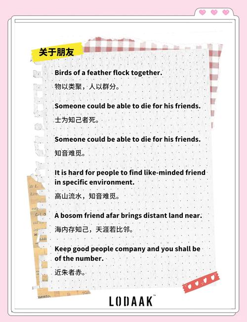 友谊英语名言有哪些?-图1 友谊英语名言有哪些?-图1