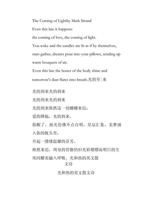 诗歌英语作文如何写？-图1